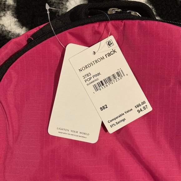 NWT LeSportsac Logan Backpack - POP PINK - Picture 6 of 6